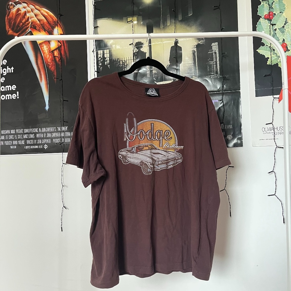 COPY - Vintage 70s Dodge Challenger Car Graphic Tee